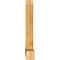 Ekena Millwork Portland Rough Sawn Timber Gable Bracket, Western Red Cedar, 72"W x 45"H x 6"D x 6"F, 15/12 Pitch GBW072X45X0606POR00RWR - alternate 2